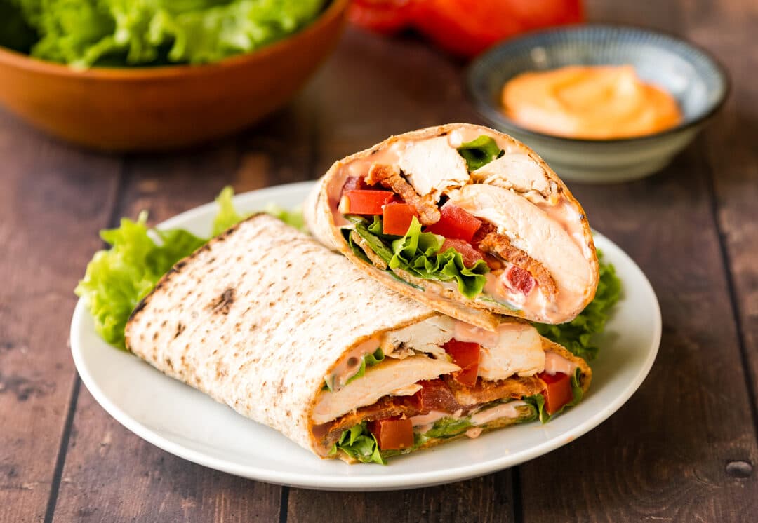Tufani Chicken Wrap