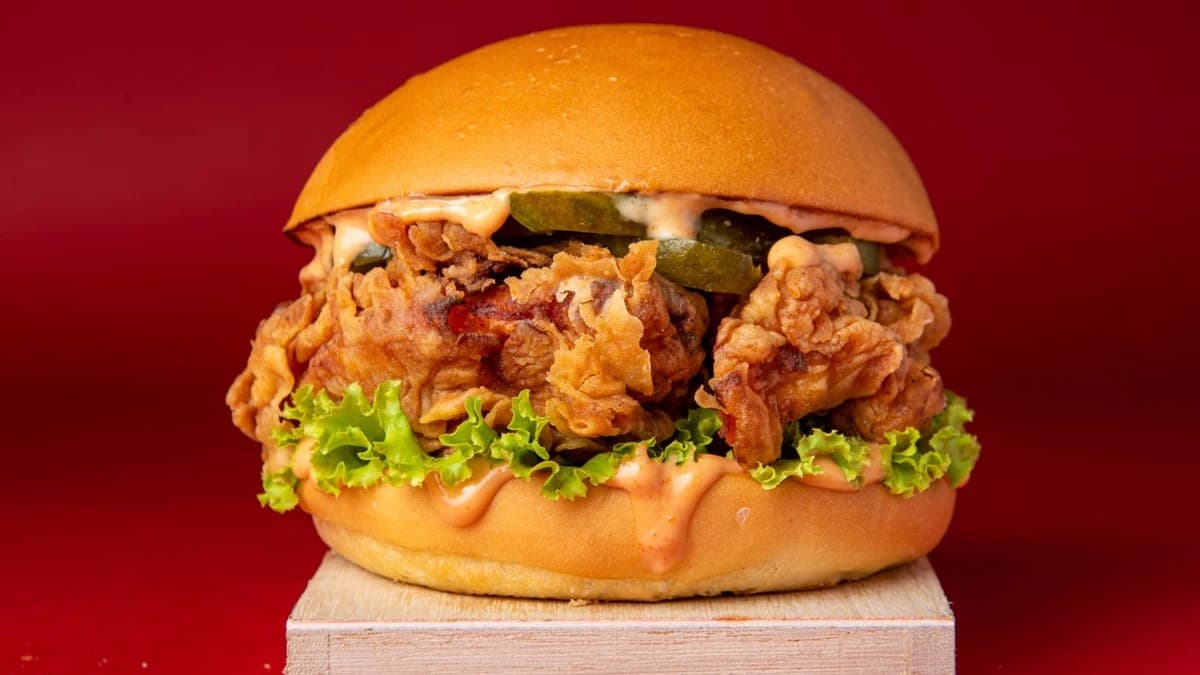 Fried Chicken Burger